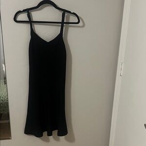 Guess Elegant Black Strappy Mini Dress